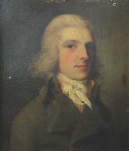 British School, late 18th Century, Portrait of a Young Gentleman