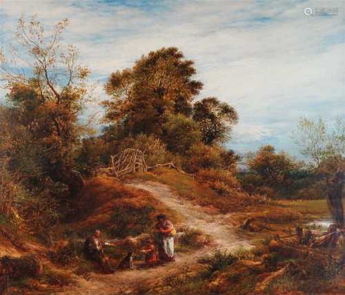 British school, 19th century, Landscape