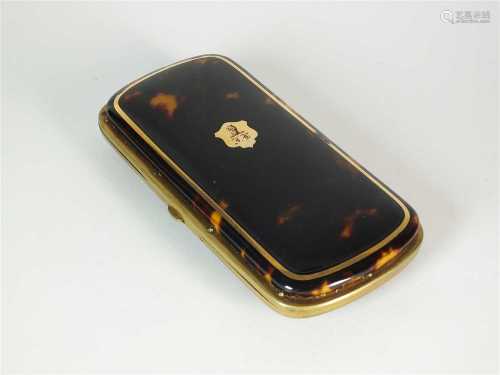 A tortoiseshell case