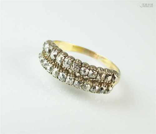 An 19th century diamond ring