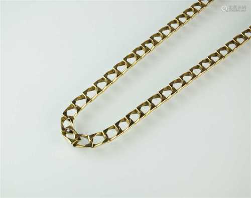 A 9ct gold chain necklace