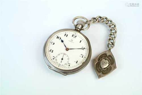 Silver Cased Omega Pocket Watch