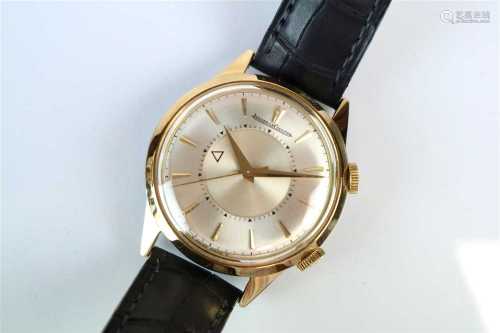 A Gentleman's Gold Plated Jaeger-LeCoultre Memovox