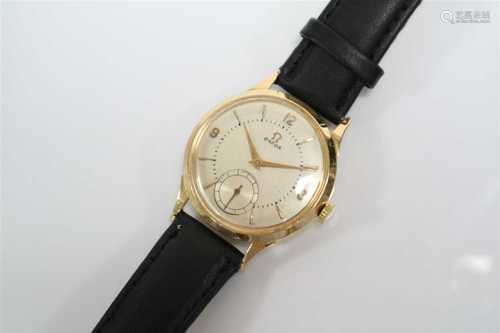 Omega Gentlemans Wristwatch in 18ct Yellow Gold