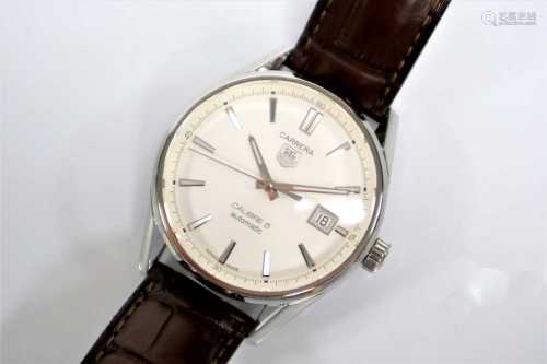 A Gentlemans Tag Heuer Carrera Calibre 5.