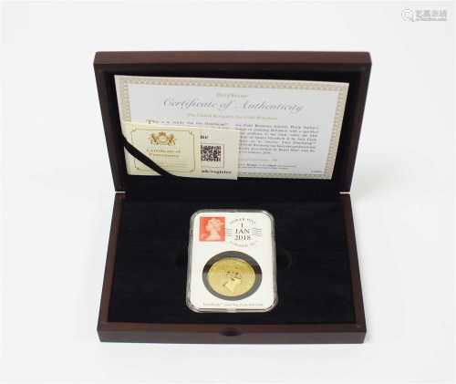 The United Kingdom 1 ounce 24 carat gold Britannia coin