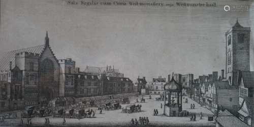 Wenceslaus Hollar (1607-1677), Westminister Hall