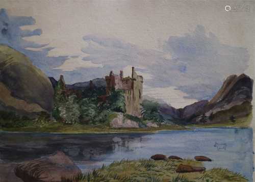 Mid 19th Century Sketchbooks and Watercolours of Scotland, John and E.A. Gibson