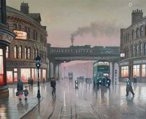 Steven Scholes (British Contemporary), Salford Central Station