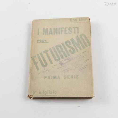 Important books, Marinetti, I MANIFESTI, 1914Marinetti, I MANIFESTI, 1914Filippo Tommaso