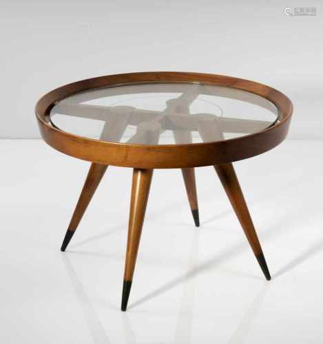 Italy, Occasional table, c. 1953Occasional table, c. 1953H. 46 cm, D. 67.5 cm. Made in Italy.