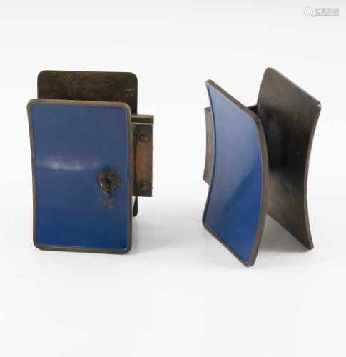 M. De Angeli, Two sets of door handles, c. 1955Two sets of door handles, c. 1955H. 20 x 14 x 8.5 cm.