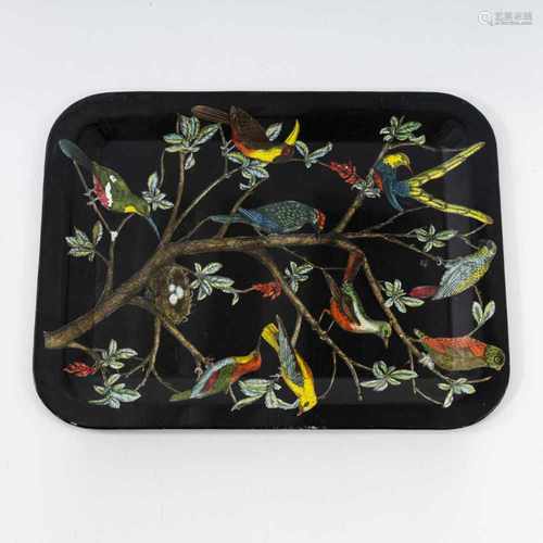 Piero Fornasetti, 'Ramo con ucelli' tray, 1950s'Ramo con ucelli' tray, 1950s58.3 x 46.5 cm. Made