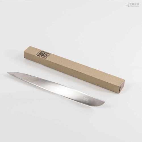 Enzo Mari, 'Ameland' paper knife, 1961/62Enzo Mari, 'Ameland' paper knife, 1961/62, L. 21.2 cm.