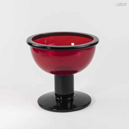 Ettore Sottsass, Footed 'Aulica' bowl, 1974Footed 'Aulica' bowl, 1974H. 20.5 cm, D. 22 cm. Made by