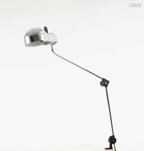 Joe Colombo, 'Topo' clamp light, 1970'Topo' clamp light, 1970L. 109 cm (max.). Made by Stilnovo,