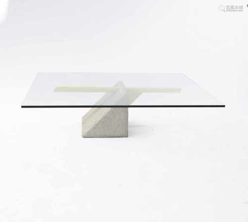 Giovanni Offredi, Coffee table, 1970sCoffee table, 1970sH. 35.5 x 132.5 x 132 cm. Made by