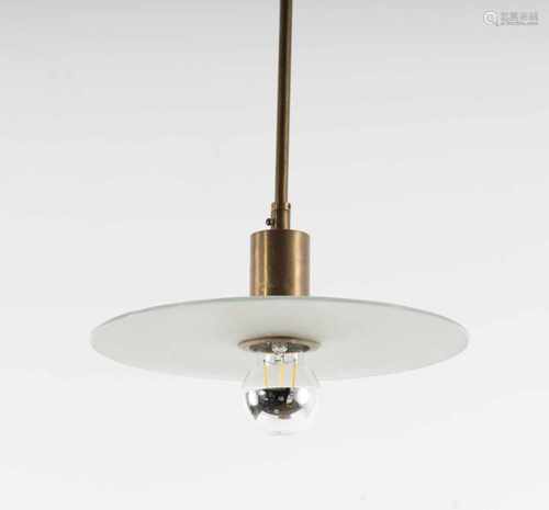 Gyula Pap (attributed), Ceiling light, c. 1923Ceiling light, c. 1923H. 66 cm, D. 28 cm. Tubular