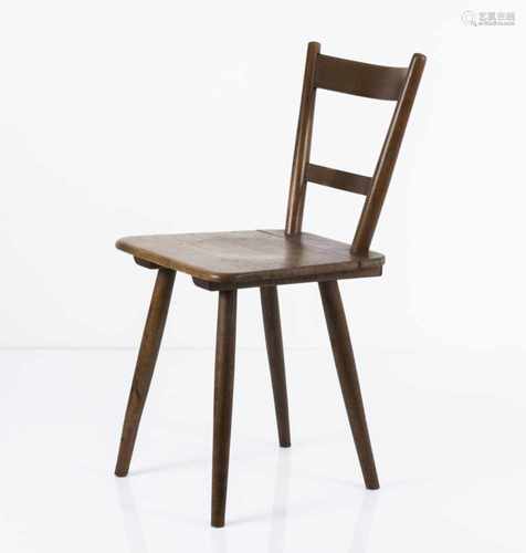 Fr. Schafer, Tubingen, 'Tubingen' chair, c. 1948'Tubingen' chair, c. 1948H. 84.5 x 42 x 50.5 cm.