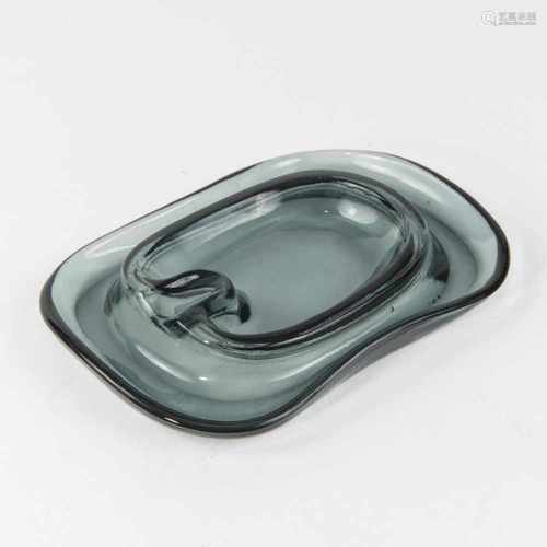 Wilhelm Wagenfeld, Ashtray, c. 1953Ashtray, c. 195316 x 11.5 cm. Made by WMF, Geislingen. Tourmaline