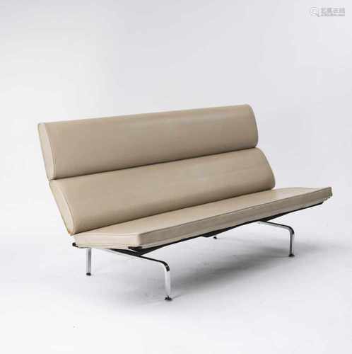 Charles Eames, 'Sofa compact', 1954'Sofa compact', 1954H. 92 x 183 x 75 cm. Made by Herman Miller,