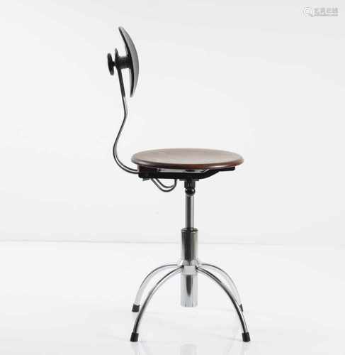 Egon Eiermann, 'SE 41' desk chair, 1951'SE 41' desk chair, 1951H. 94.5 cm (max.) x 37 x 36.5 cm.