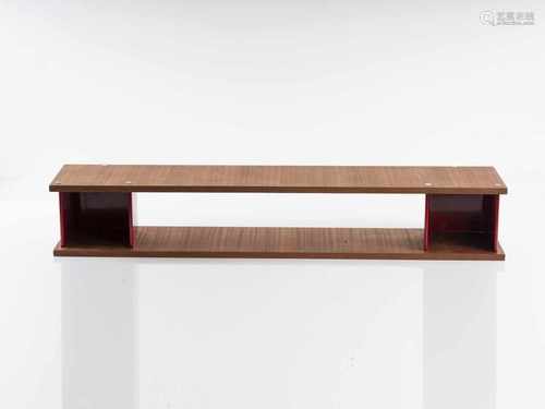 Charlotte Perriand, Wall shelf, c. 1956Wall shelf, c. 1956H. 25.5 x 153 x 32.5 cm. Made by Steph