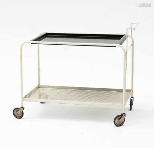 Mathieu Matégot, Serving trolley, c. 1955Serving trolley, c. 1955H. 60 x 70 x 39 cm. Made by