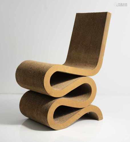 Frank O. Gehry, 'Wiggle Side Chair', 1972'Wiggle Side Chair', 1972H. 86.2 x 38.5 x 62 cm. Made by