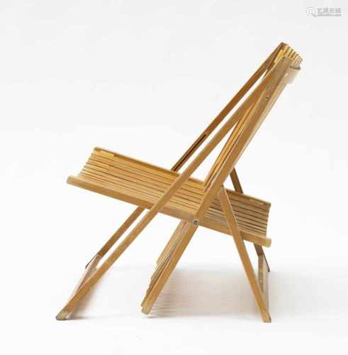 Jean-Claude Duboys, Folding chair 'A 1', 1980sFolding chair 'A 1', 1980sH. 81 x 65 x 74 cm. Made