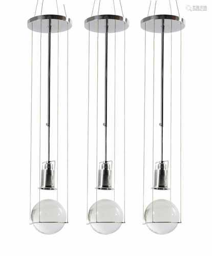 Günter Leuchtmann, Three pendant lights, 1981Three pendant lights, 1981Three 'Le tre streghe'