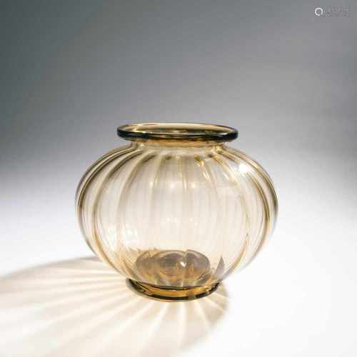 Napoleone Martinuzzi, 'Trasparento' vase, 1925/26'Trasparento' vase, 1925/26Squat round shape with