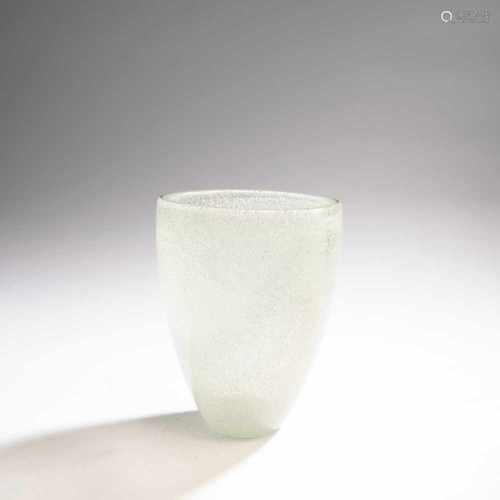 Carlo Scarpa, 'A bollicine' vase, 1932-33'A bollicine' vase, 1932-33H. 18.5 cm. Execution: