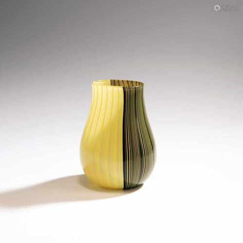 Carlo Scarpa, 'Tessuto bicolore' vase, c. 1945-48'Tessuto bicolore' vase, c. 1945-48Model no.