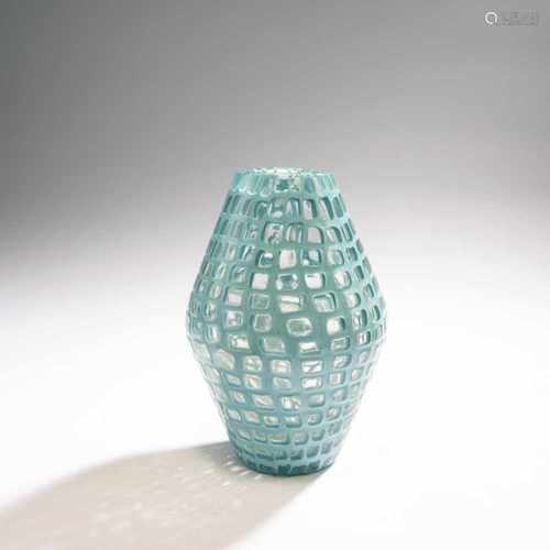 Tobia Scarpa, 'Occhi' vase, 1959/60'Occhi' vase, 1959/60Cone shape. H. 20.5 cm. Made by Venini &