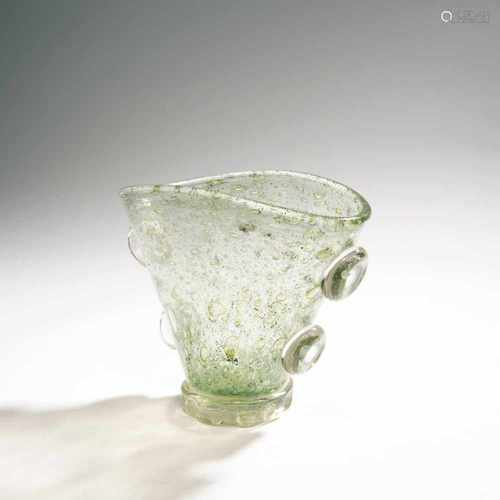 Ercole Barovier, 'Spuma di mare' vase, 1938-40'Spuma di mare' vase, 1938-40H. 17,8 cm. Cased clear