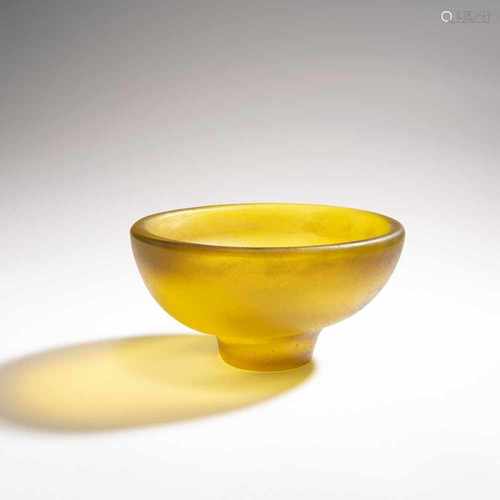 Flavio Poli, 'Corroso' bowl, 1959'Corroso' bowl, 1959H. 12 cm; D. 25 cm. Made by Seguso Vetri d'