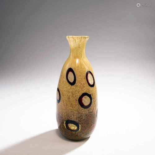 Giulio Radi, 'A reazione policrome' vase, c. 1952'A reazione policrome' vase, c. 1952H. 26.5 cm.