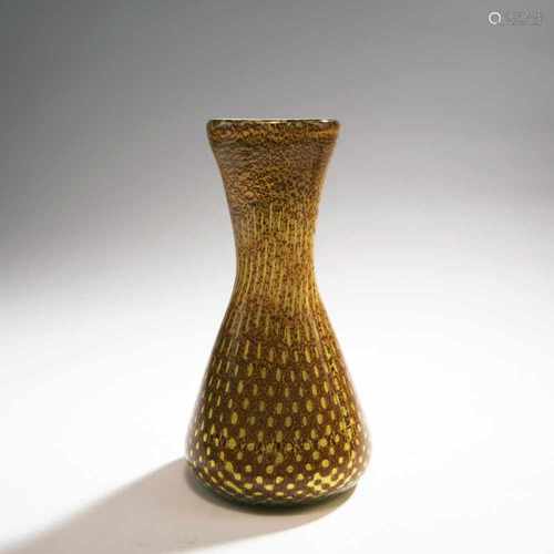 Giulio Radi, 'A reazione policrome' vase, c. 1952'A reazione policrome' vase, c. 1952Hourglass-