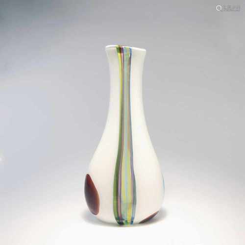 Anzolo Fuga, 'A macchie' vase, c. 1955'A macchie' vase, c. 1955H. 51 cm. Made by A.Ve.M. Clear