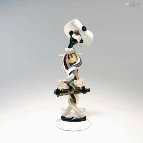 Luciano Ferro (attr.), 'Arlecchino Pezzato', c. 1960'Arlecchino Pezzato', c. 1960H. 34 cm. Made by