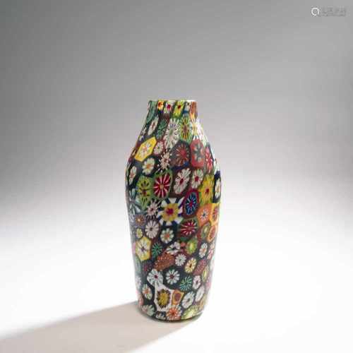 Ermanno Toso, Vase 'A murrine', 1950sVase 'A murrine', 1950sH. 34.2 cm. Execution: Fratelli Toso.