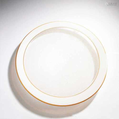 Lino Tagliapietra, Big plate, 1980sBig plate, 1980sØ 58.5 cm. Made by Effetre International.