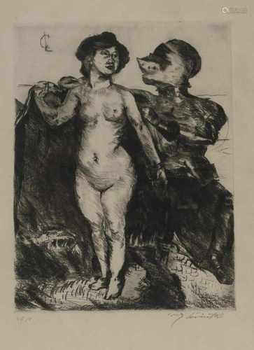 Lovis Corinth (Tappian i. Ostpreußen 1858 - 1925 Zandvoort), 'Perseus and Andromeda', 1920'Perseus