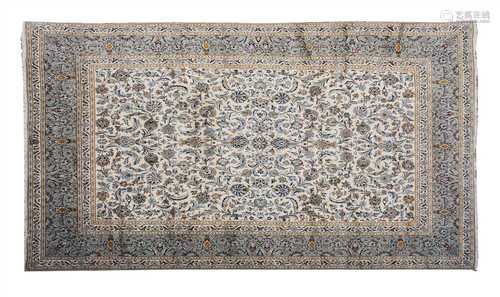 A Kashan carpet,