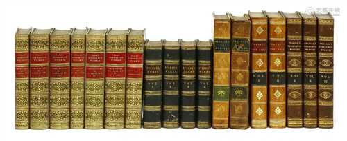 BINDING: 1- Sterne, Laurence: The Works, in 4 vols.