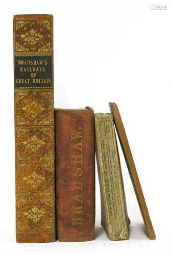 Railways: Bradshaw: 1- Map and sections of the Railway of Great Britain.