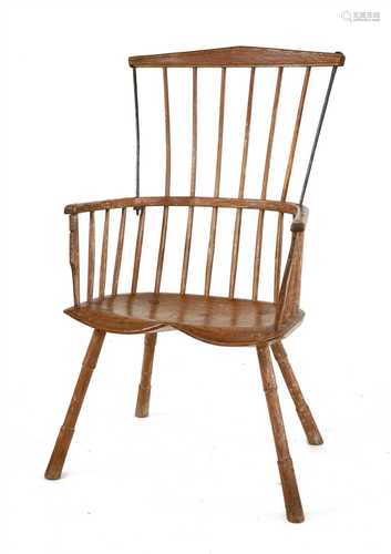 A Windsor armchair,