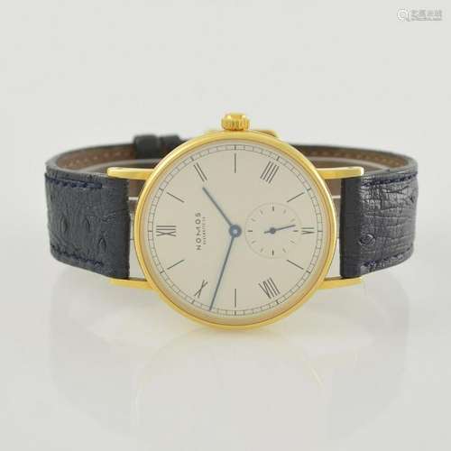 NOMOS Ludwig 18k yellow gold gents wristwatch