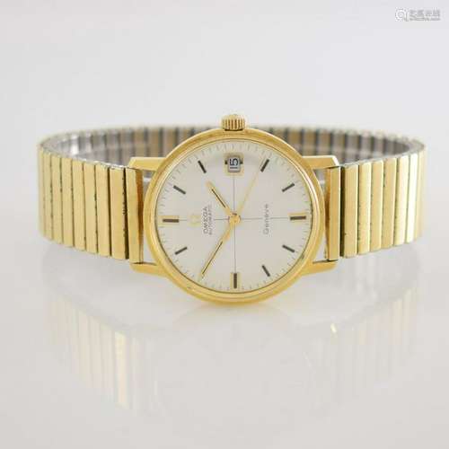 OMEGA Geneve 18k yellow gold gents wristwatch